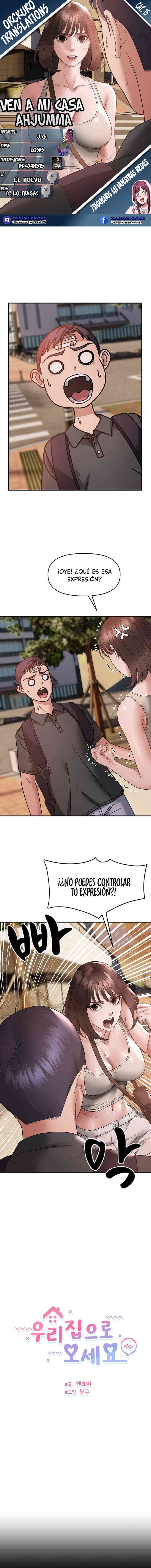 Ven a mi casa Ahjumma capítulo 15 página 1