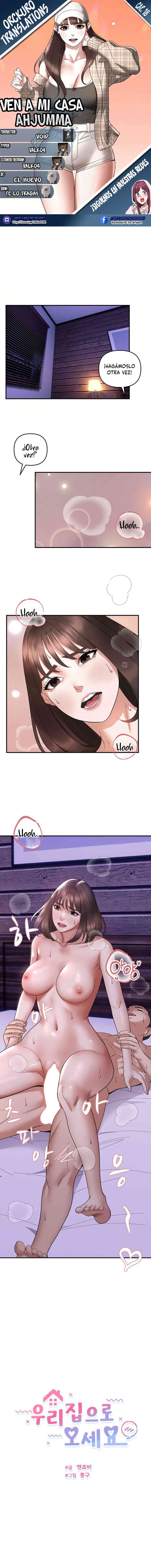 Ven a mi casa Ahjumma capítulo 18 página 1