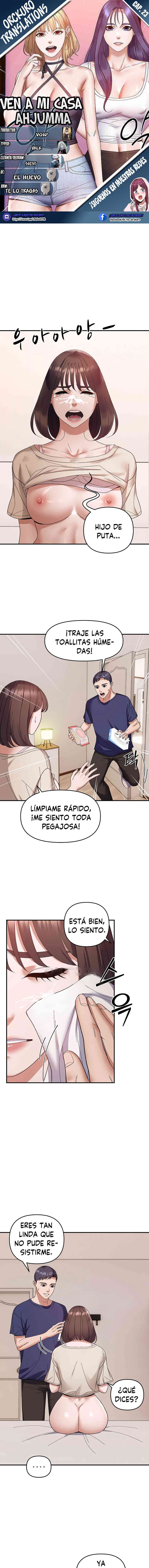 Ven a mi casa Ahjumma capítulo 23 página 1