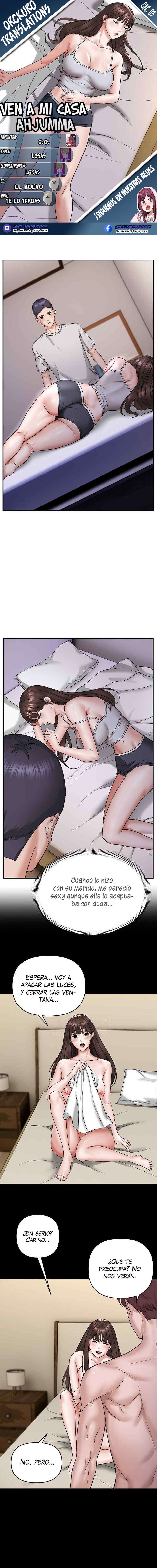 Ven a mi casa Ahjumma capítulo 3 página 1