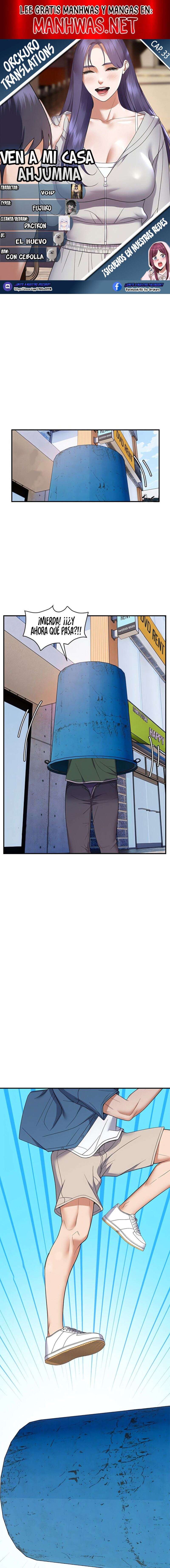 Ven a mi casa Ahjumma capítulo 33 página 1