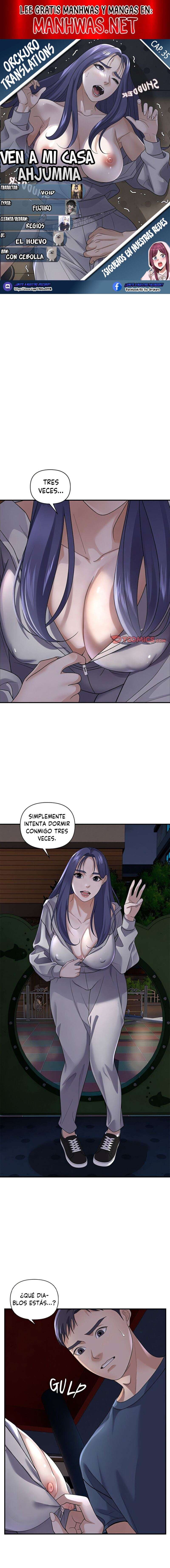 Ven a mi casa Ahjumma capítulo 35 página 1