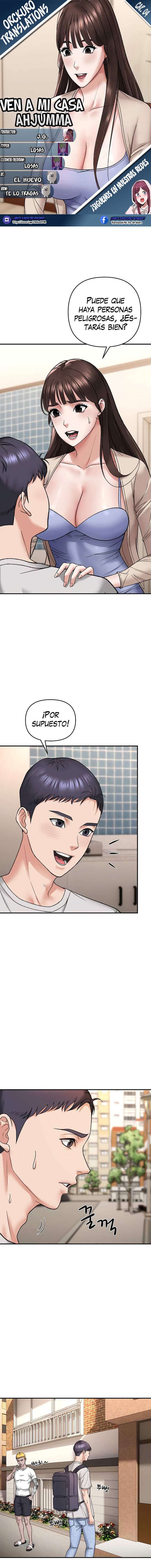 Ven a mi casa Ahjumma capítulo 4 página 1