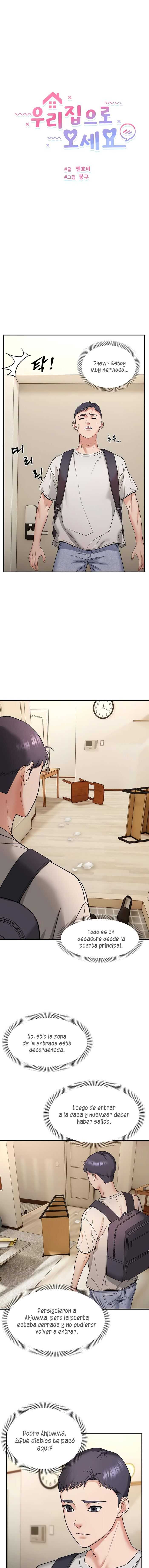 Ven a mi casa Ahjumma capítulo 4 página 2