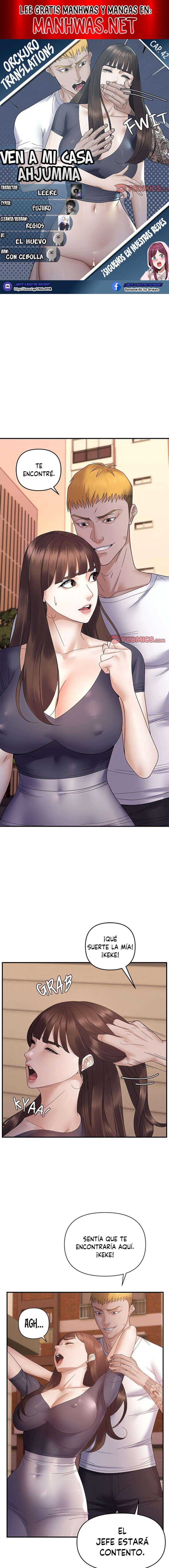 Ven a mi casa Ahjumma capítulo 42 página 1