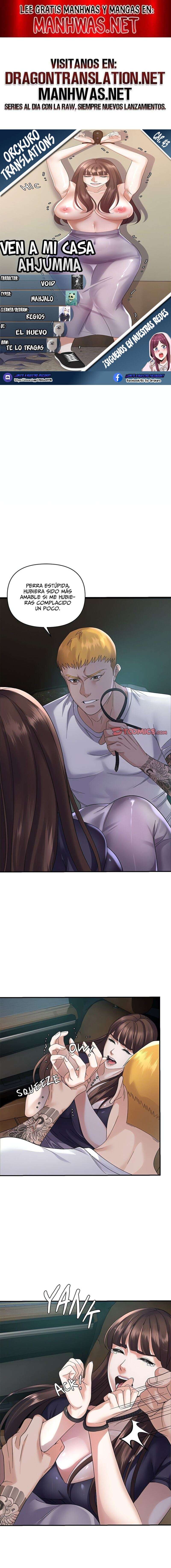 Ven a mi casa Ahjumma capítulo 43 página 1