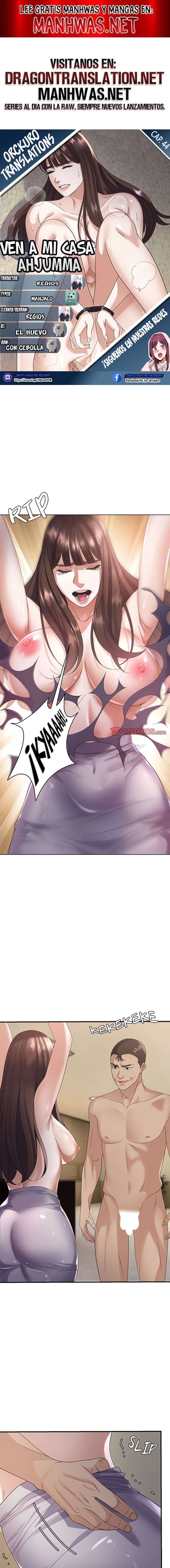Ven a mi casa Ahjumma capítulo 44 página 1
