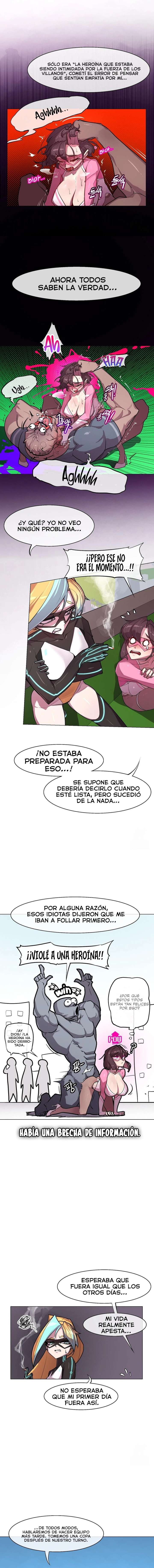 ¡El Secreto Revelado De la Heroína Pervertida! capítulo 5 página 3