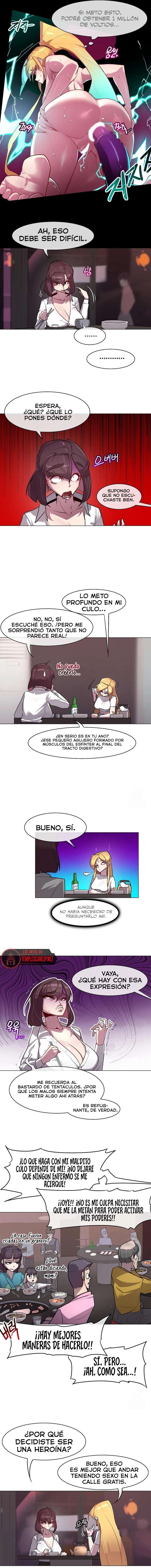 ¡El Secreto Revelado De la Heroína Pervertida! capítulo 5 página 8