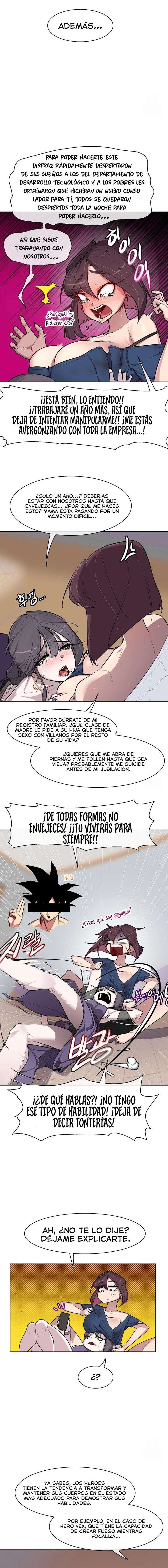 ¡El Secreto Revelado De la Heroína Pervertida! capítulo 8 página 5