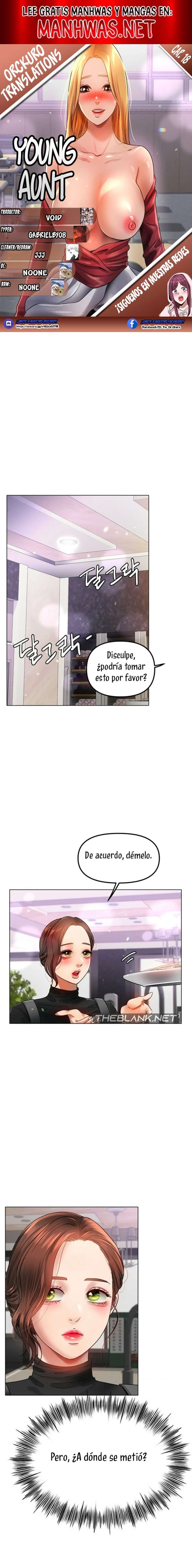 Tia Joven capítulo 18 página 1