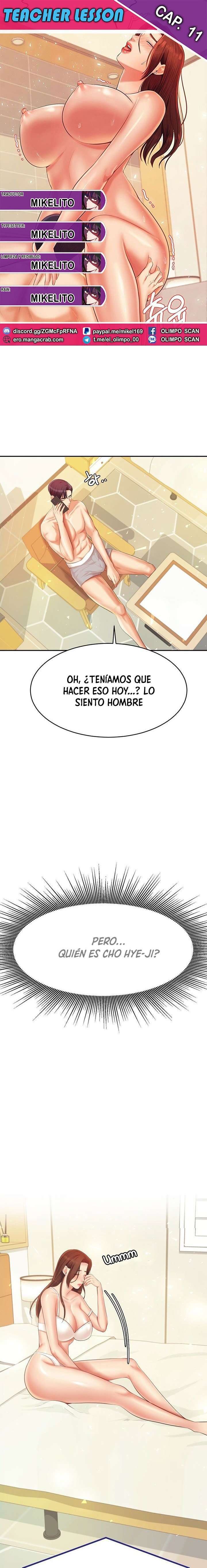 Teacher Lesson capítulo 11 página 1