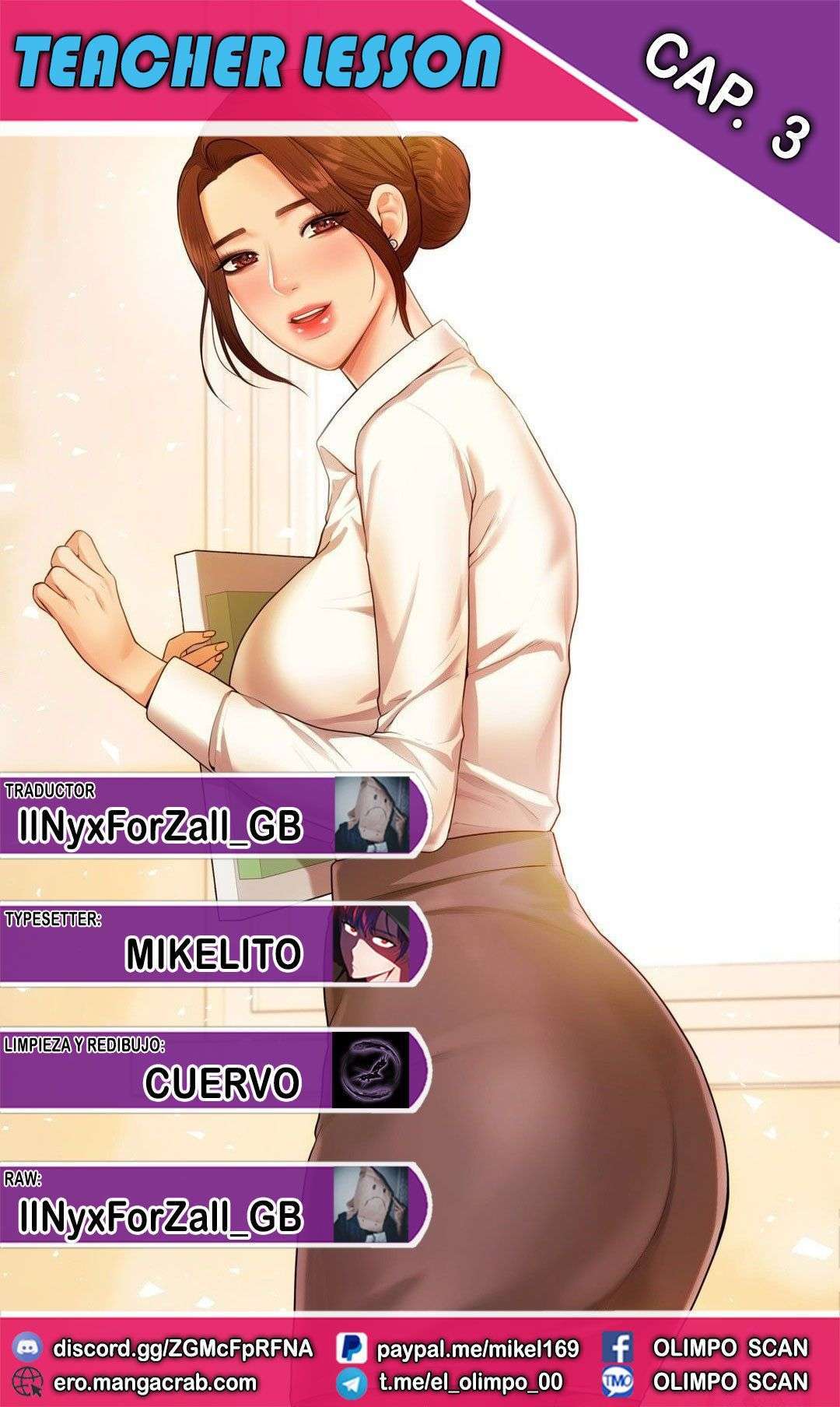 Teacher Lesson capítulo 3 página 1