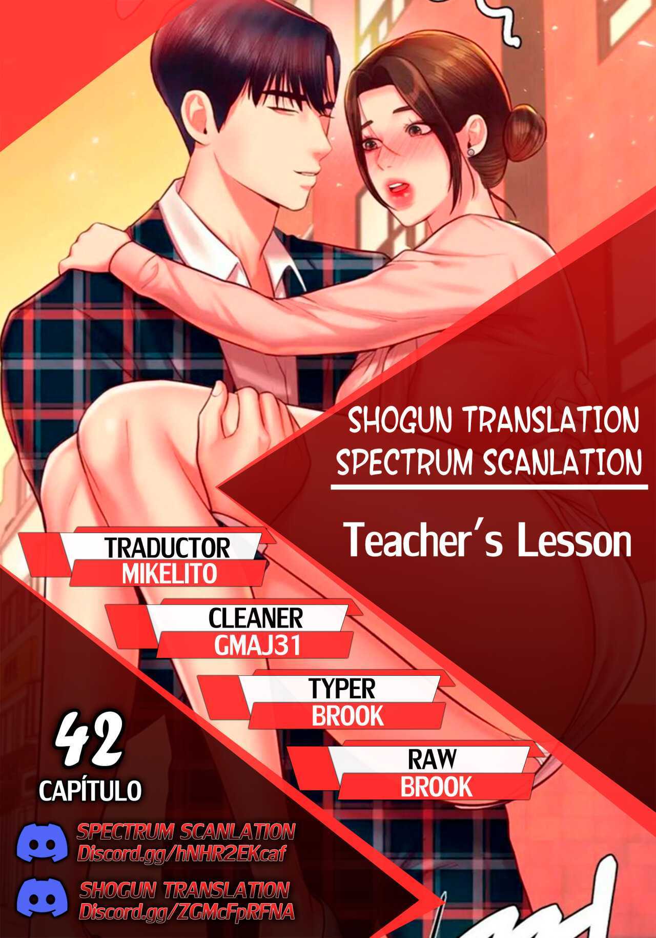 Teacher Lesson capítulo 42 página 1