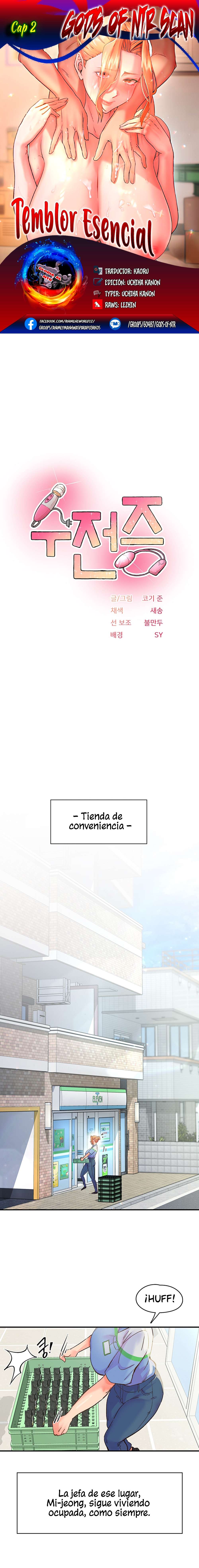 Temblor Esencial capítulo 2 página 1