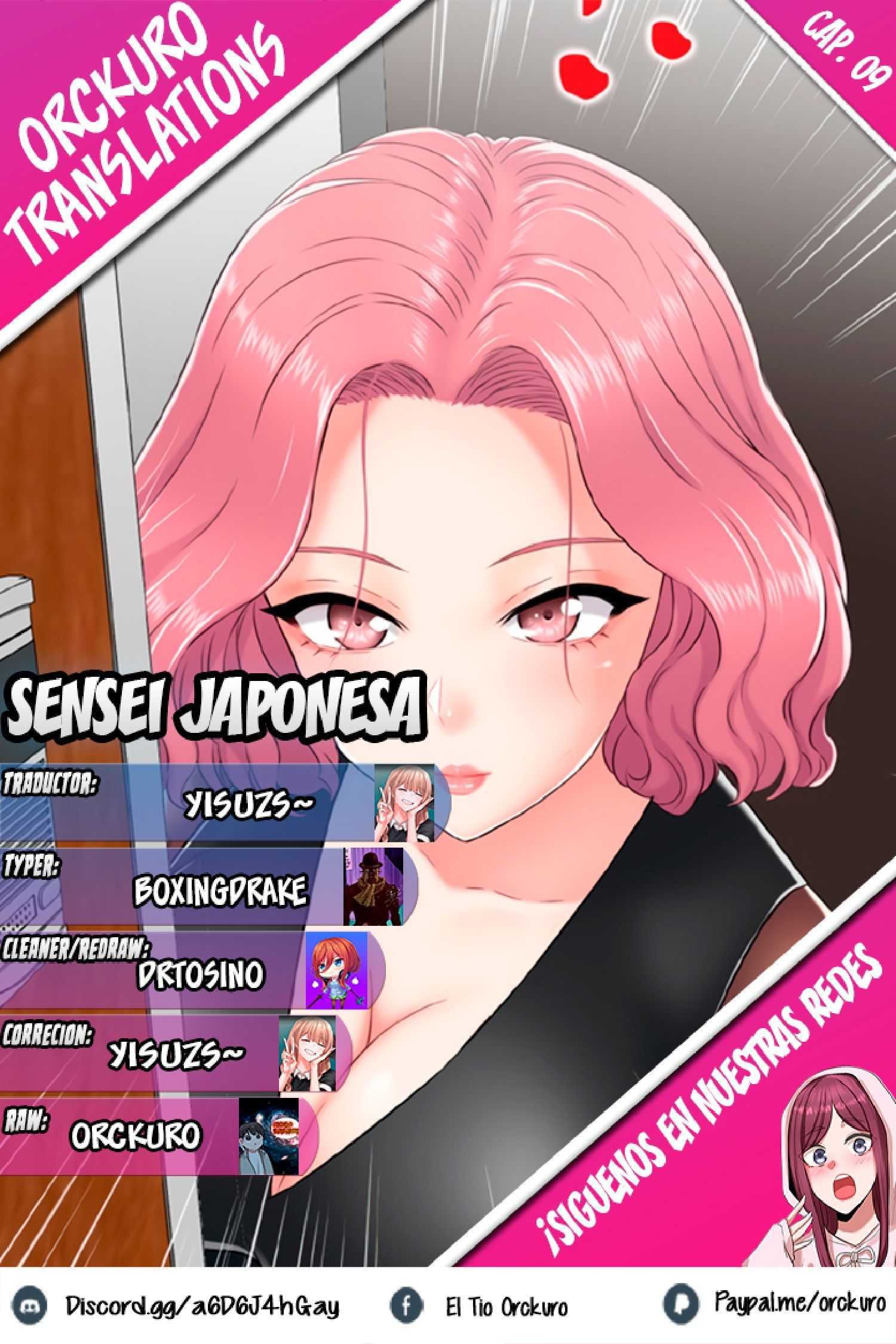 Sensei Japonesa capítulo 10 página 1