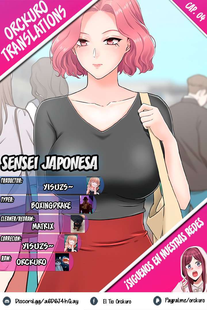 Sensei Japonesa capítulo 4 página 1