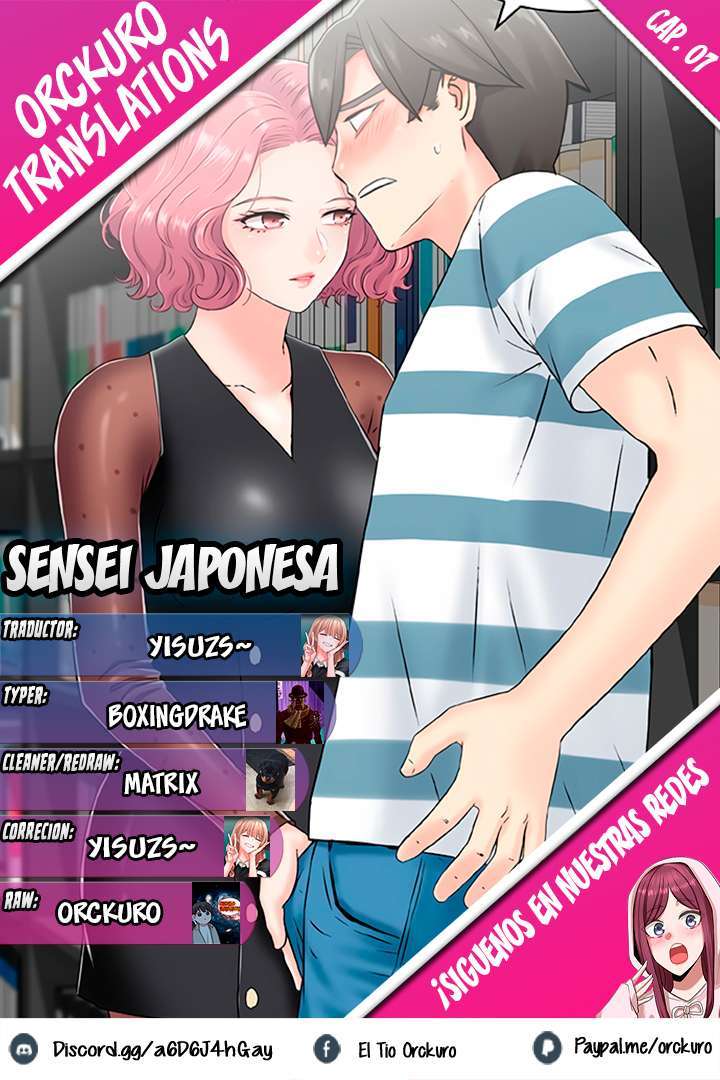 Sensei Japonesa capítulo 7 página 1