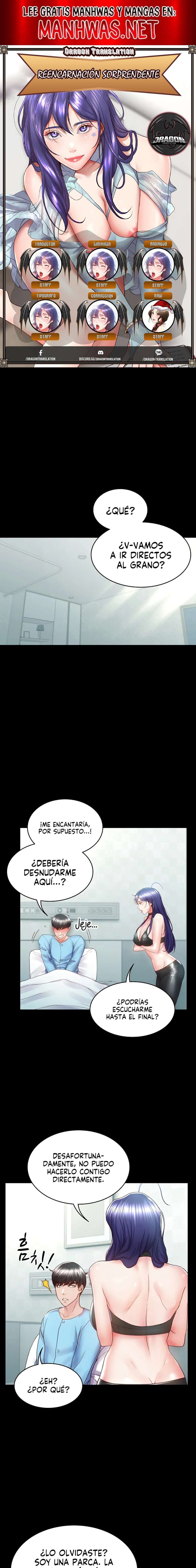 Reencarnacion Sorprendente capítulo 4 página 1