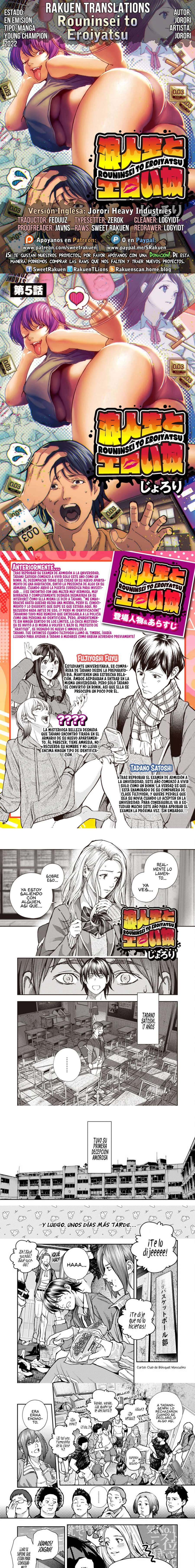 Rouninsei to Eroiyatsu capítulo 5 página 1