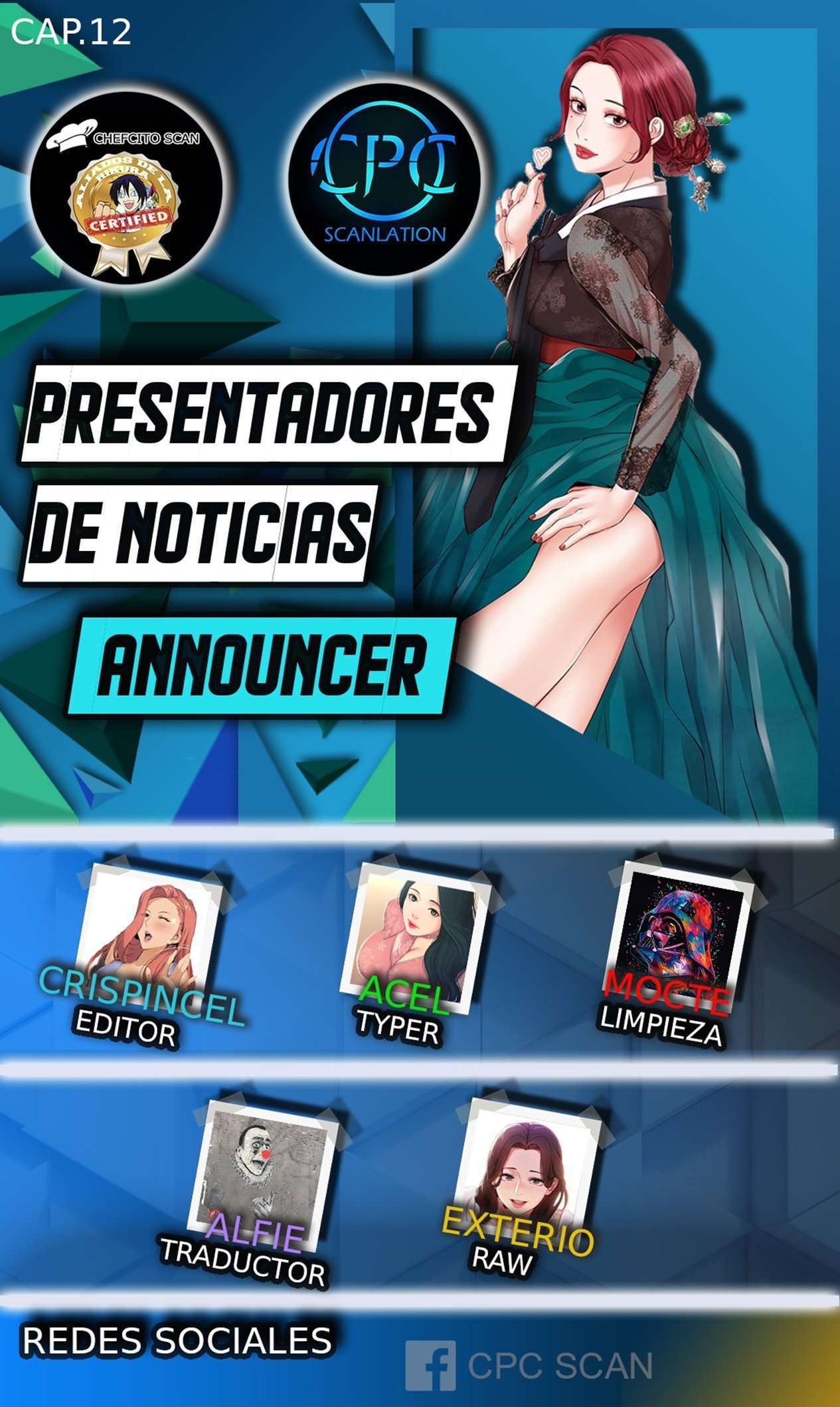 Presentadores de Noticias capítulo 12 página 1