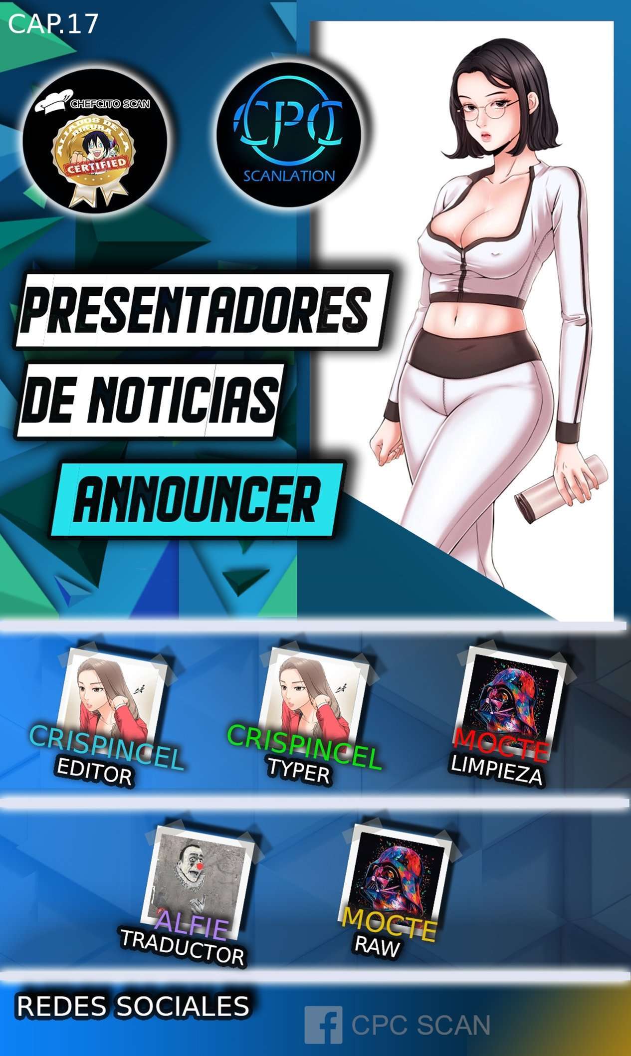Presentadores de Noticias capítulo 17 página 1