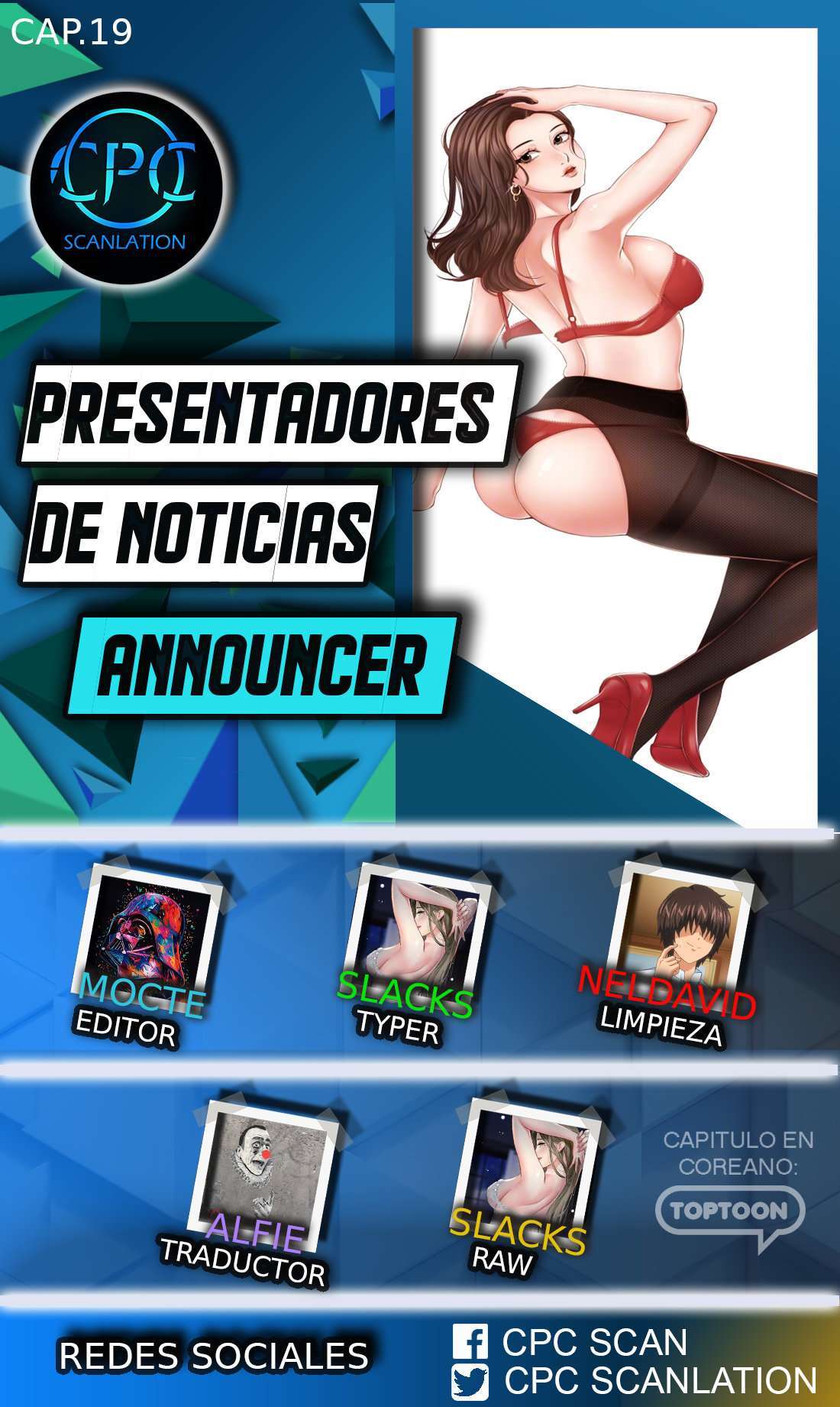 Presentadores de Noticias capítulo 19 página 1