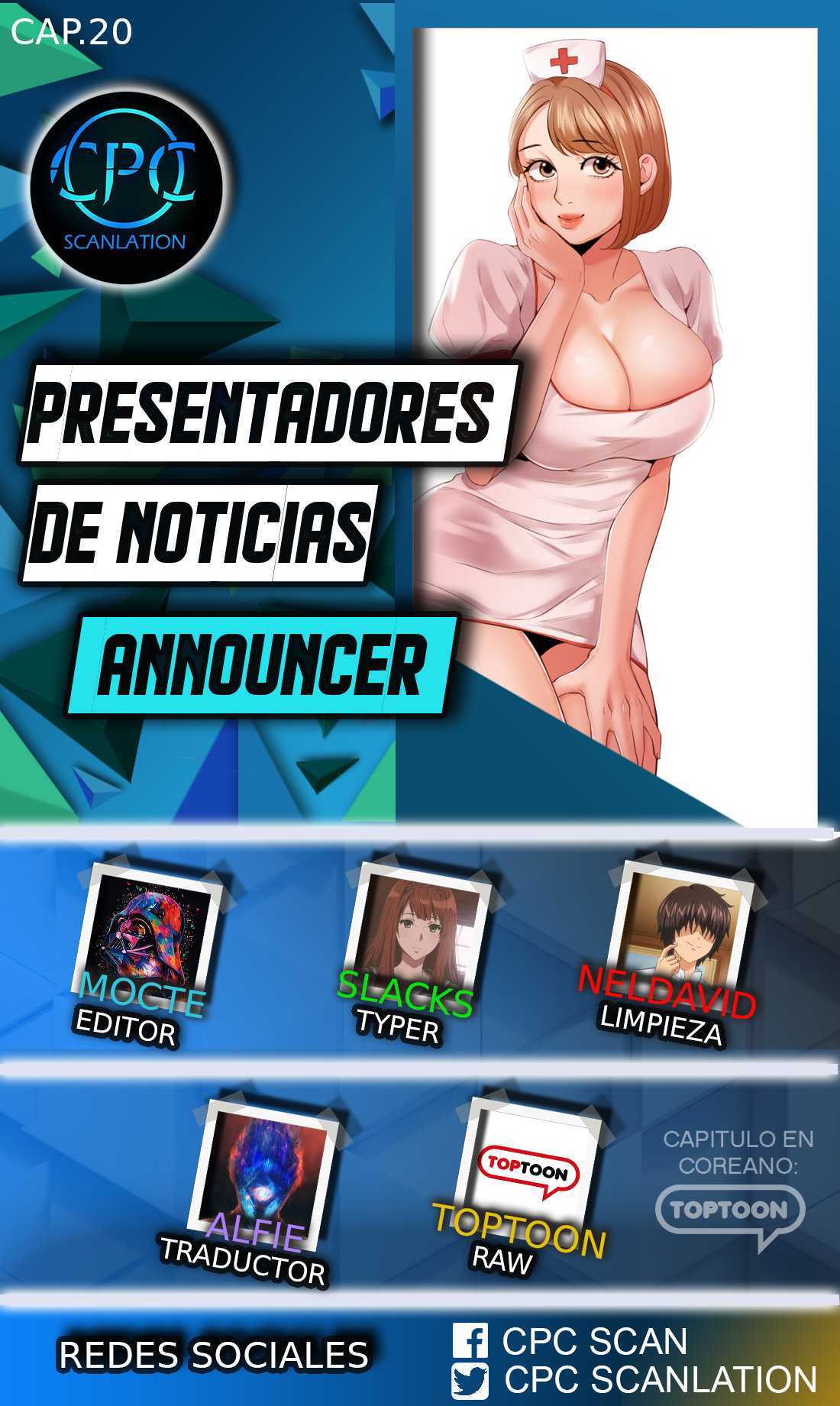 Presentadores de Noticias capítulo 20 página 1