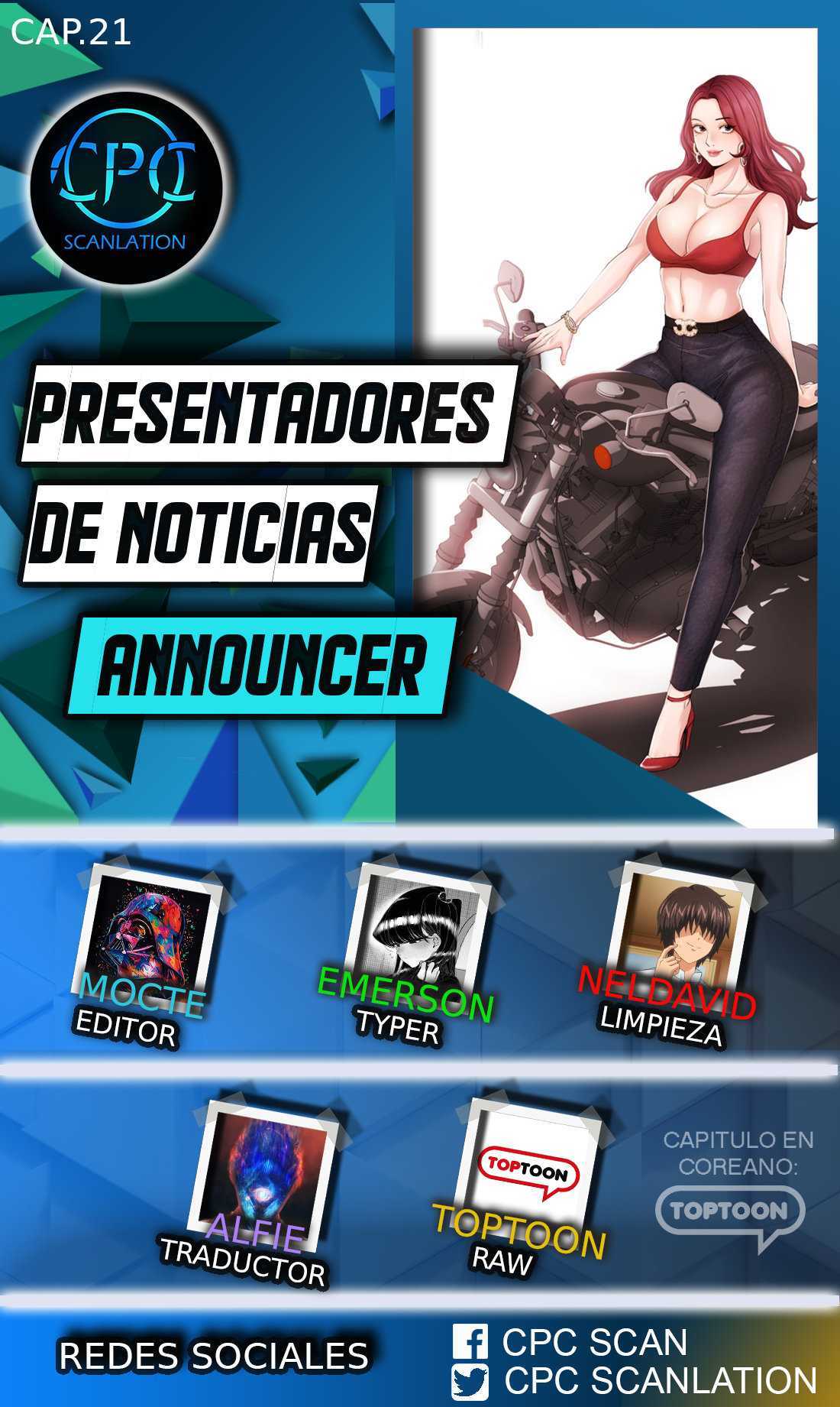Presentadores de Noticias capítulo 21 página 1