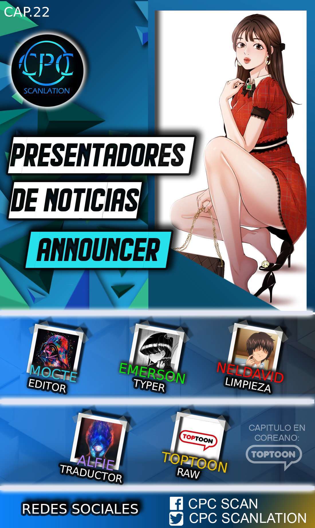 Presentadores de Noticias capítulo 22 página 1