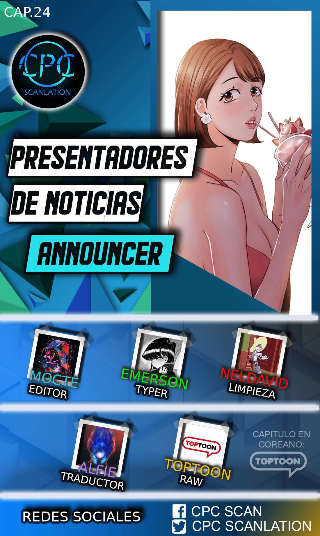Presentadores de Noticias capítulo 24 página 1