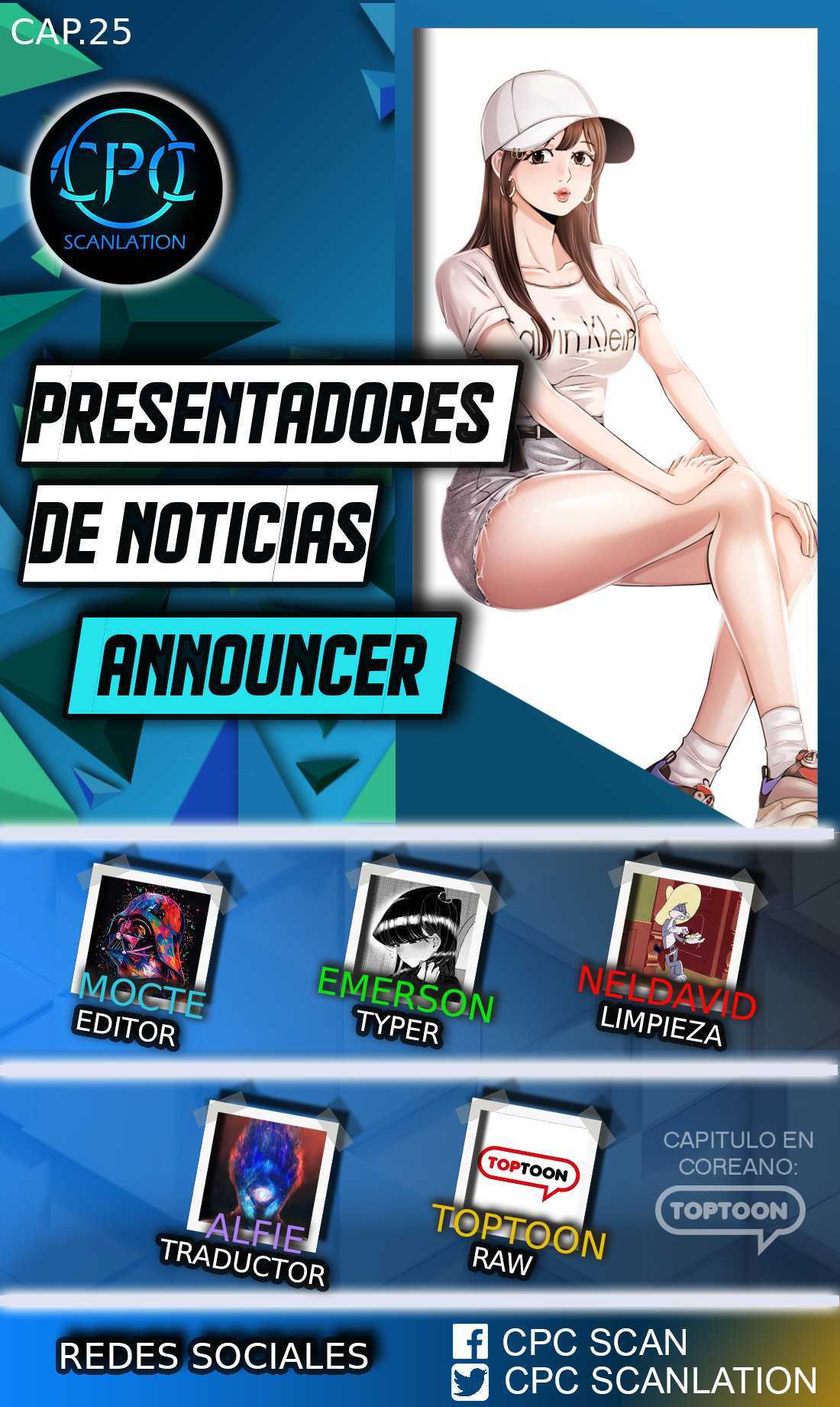 Presentadores de Noticias capítulo 25 página 1