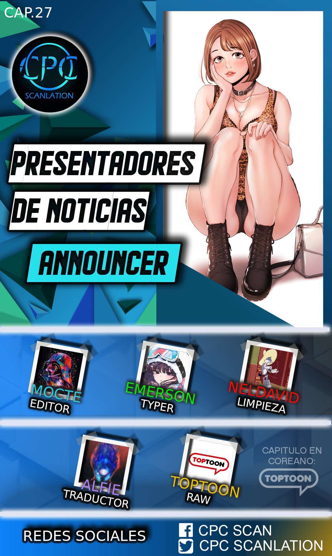 Presentadores de Noticias capítulo 27 página 1