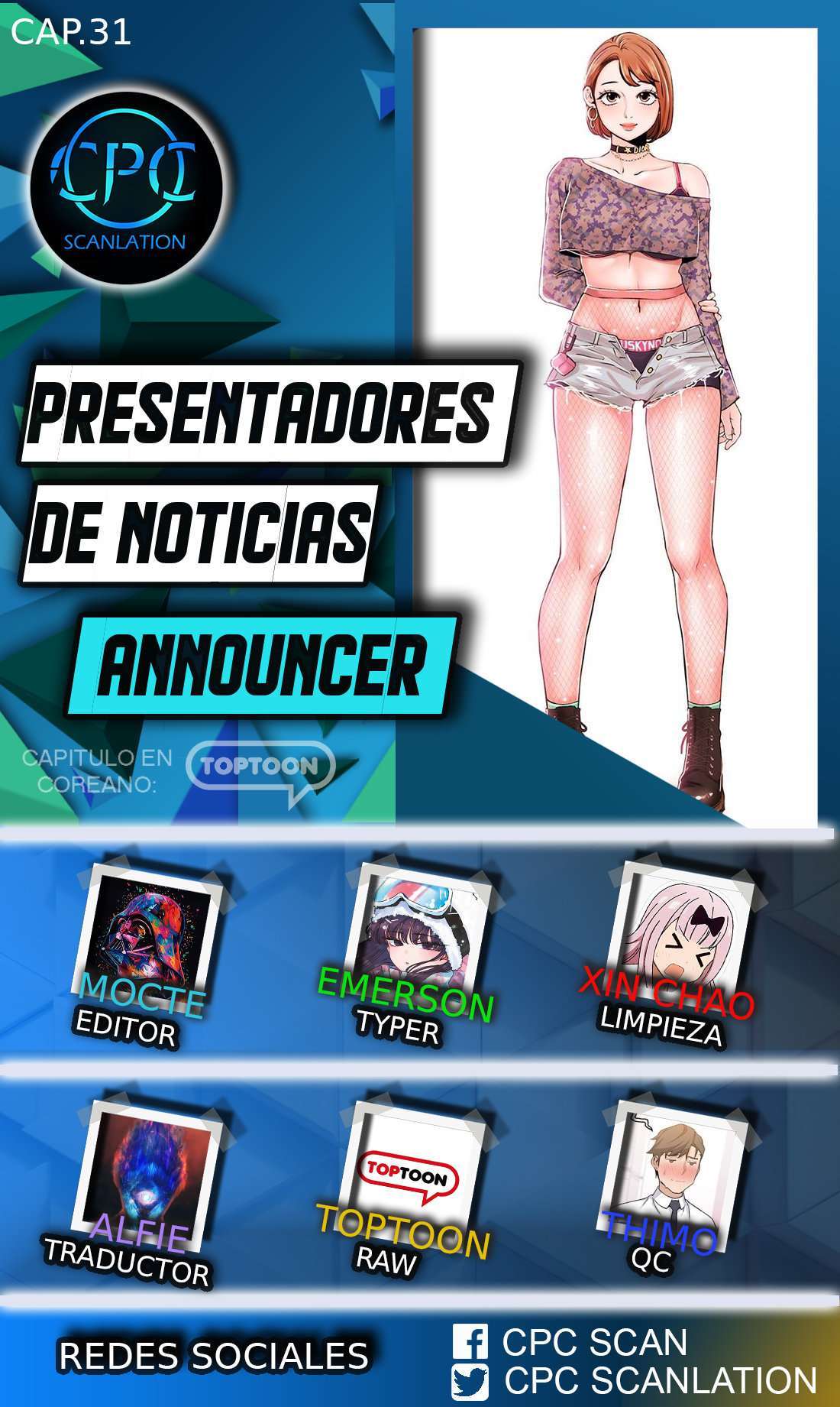 Presentadores de Noticias capítulo 31 página 1