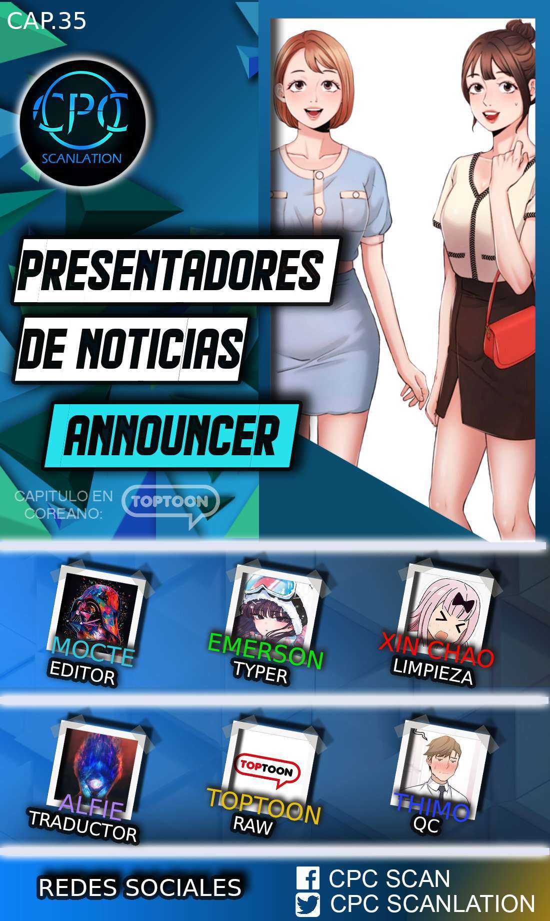Presentadores de Noticias capítulo 35 página 1