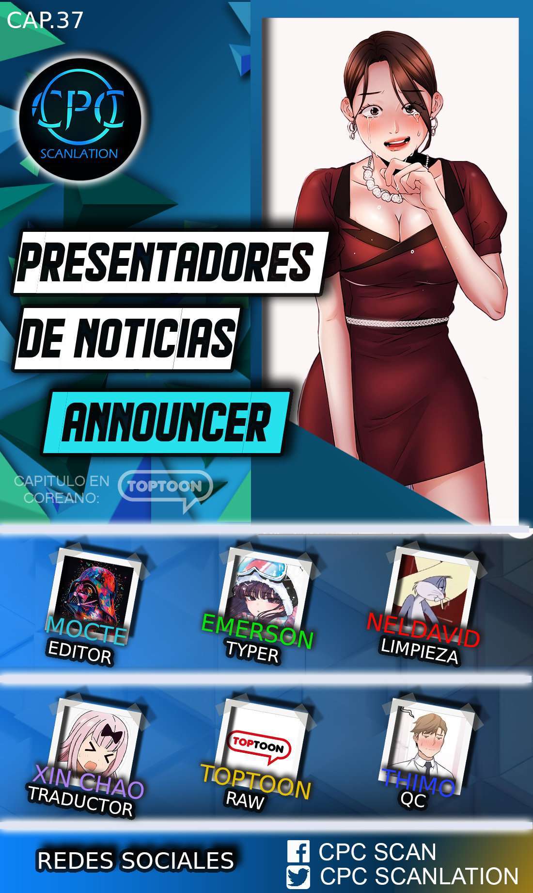 Presentadores de Noticias capítulo 37 página 1