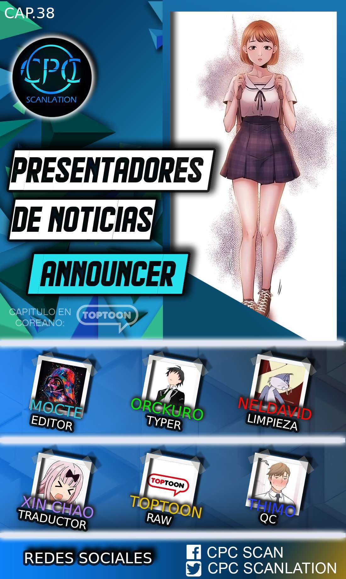 Presentadores de Noticias capítulo 38 página 1