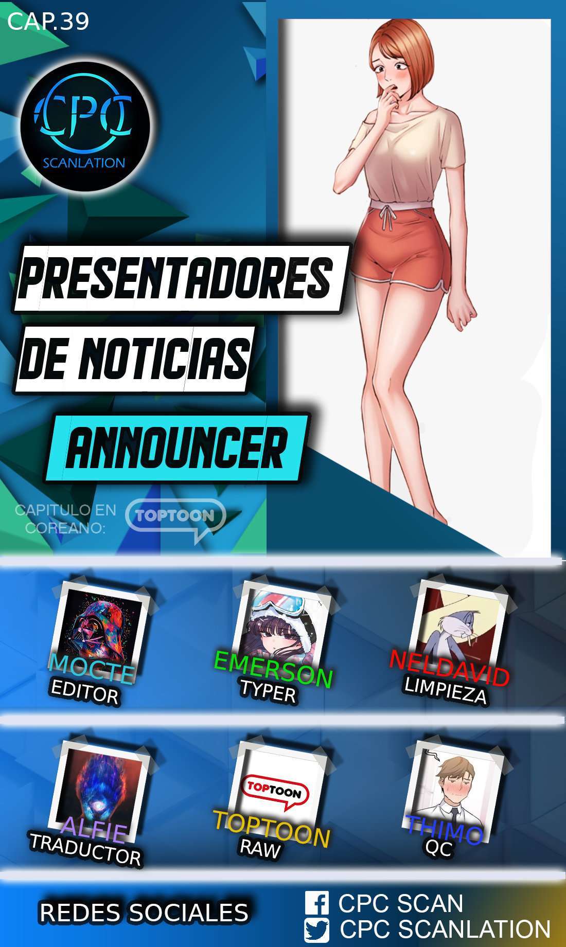 Presentadores de Noticias capítulo 39 página 1