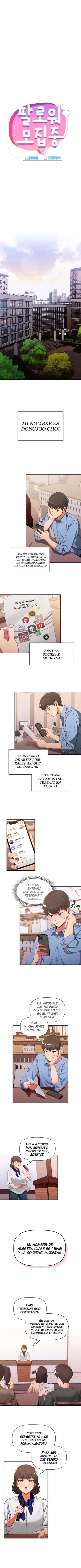 Reclutando seguidores capítulo 1 página 1