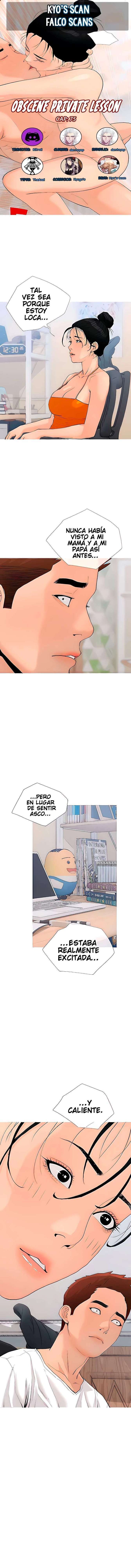 Obscene Prívate Lesson capítulo 75 página 1
