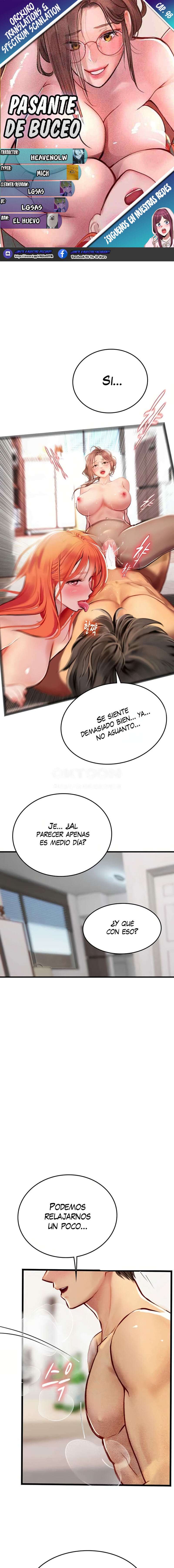 Pasante de Buceo capítulo 98 página 1