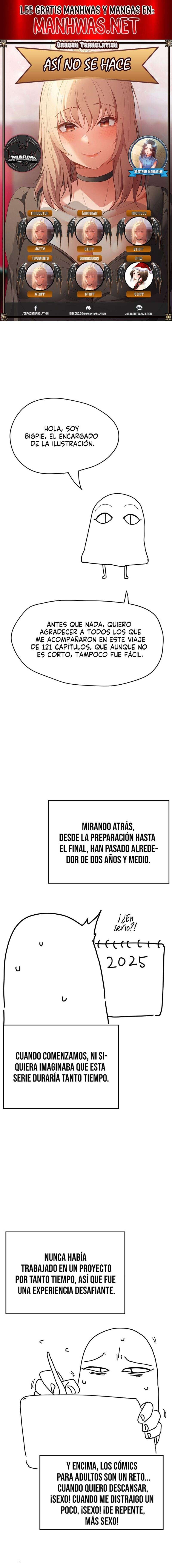 Asi no se Hace capítulo 121.5 página 1
