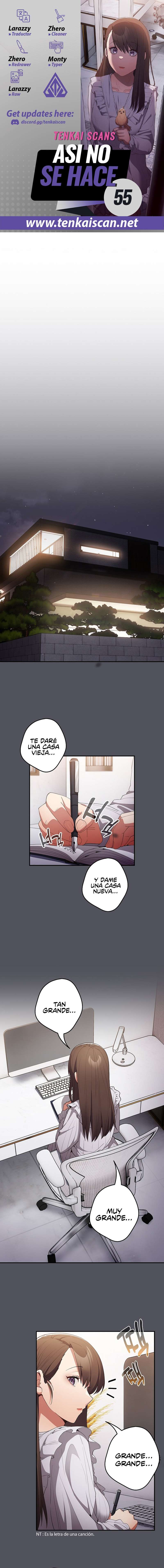 Asi no se Hace capítulo 55 página 1