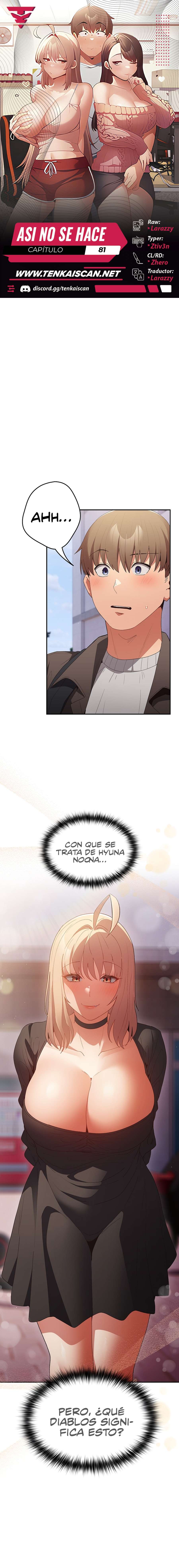 Asi no se Hace capítulo 81 página 1