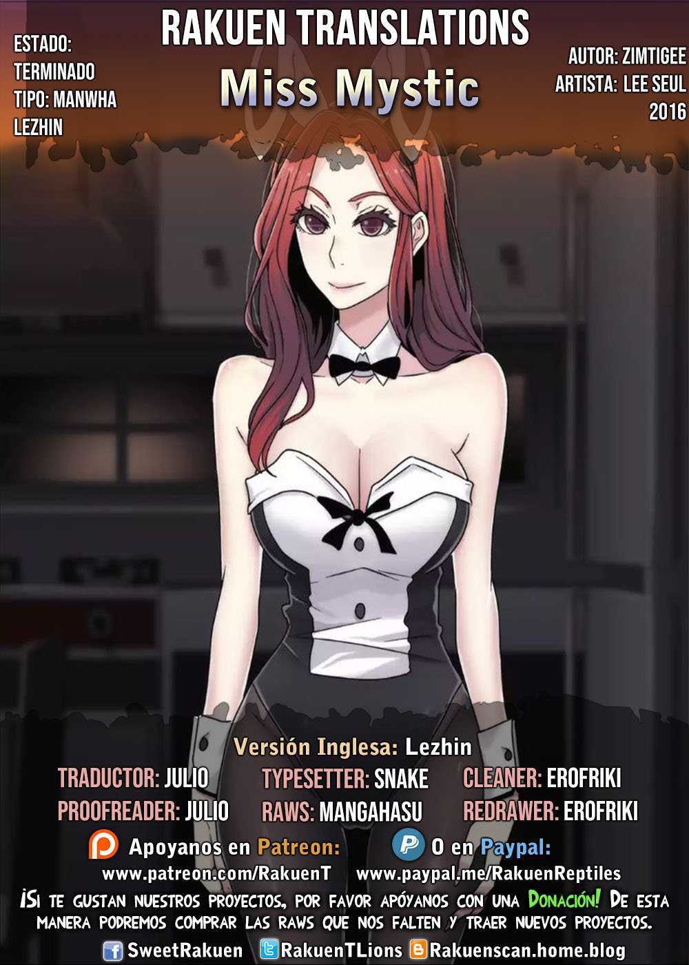 Miss Mystic capítulo 56 página 1