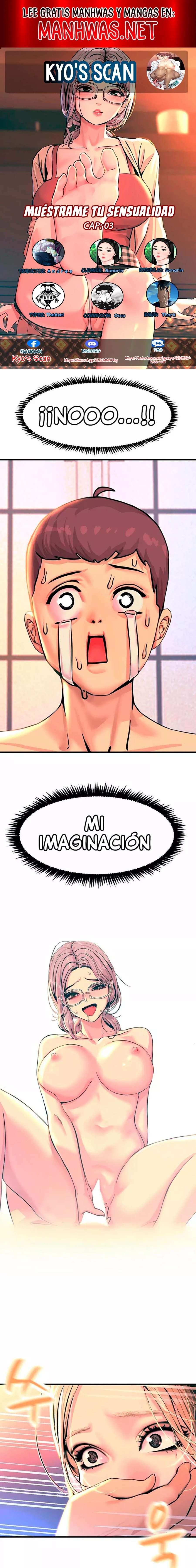 Muéstrame Tu Sensualidad capítulo 3 página 1