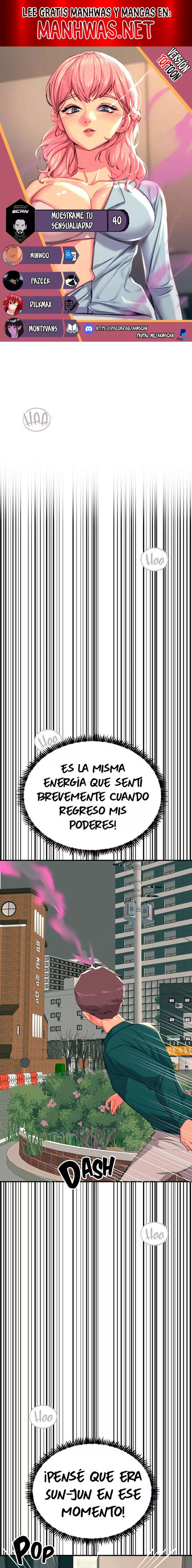 Muéstrame Tu Sensualidad capítulo 40 página 1