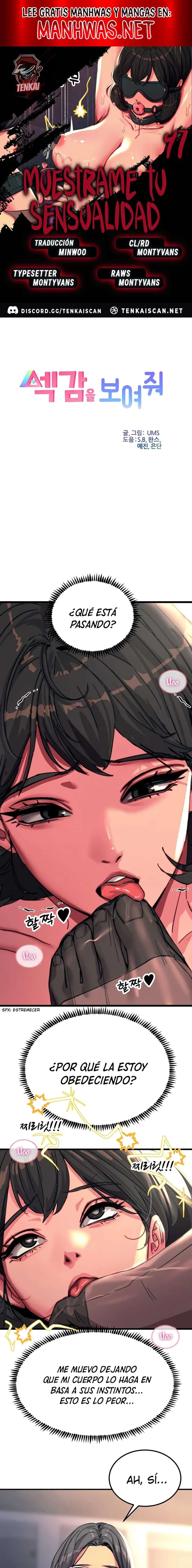 Muéstrame Tu Sensualidad capítulo 47 página 1