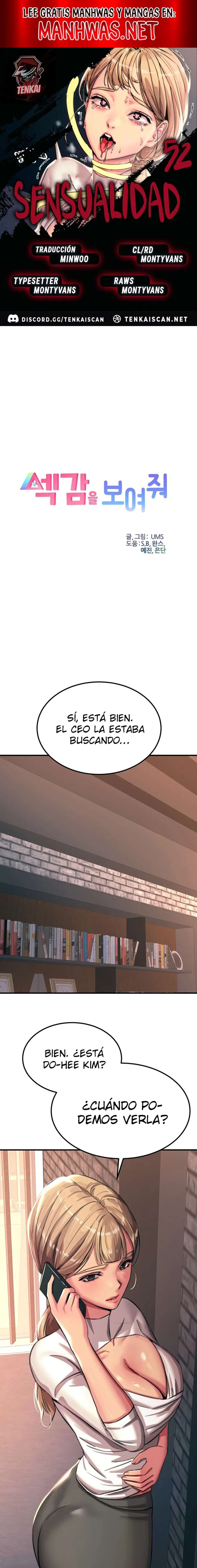 Muéstrame Tu Sensualidad capítulo 52 página 1