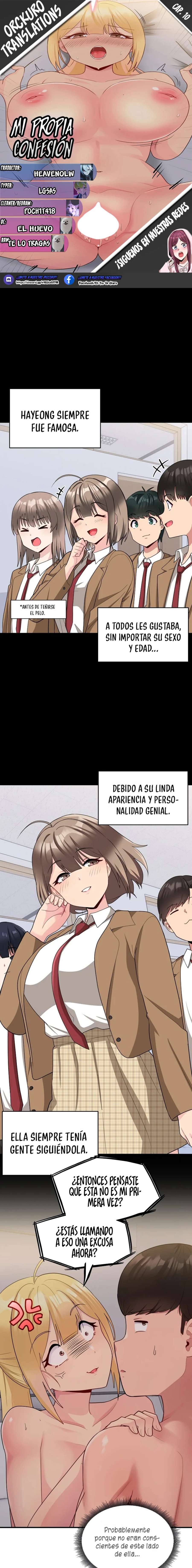 Mi Propia Confesion capítulo 10 página 1